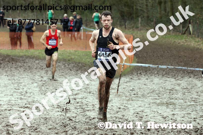 Senior mens 2018 British Inter Counties Cross Country Champs., Prestwold Hall, Loughborough. Photo: David T. Hewitson/Sports for All Pics